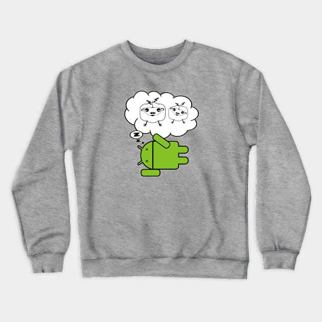 Do Androids Dream Electric Sheep? Crewneck Sweatshirt by denniswilliamgaylor